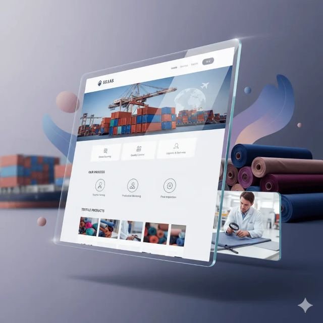 Textile Corporate Website Project